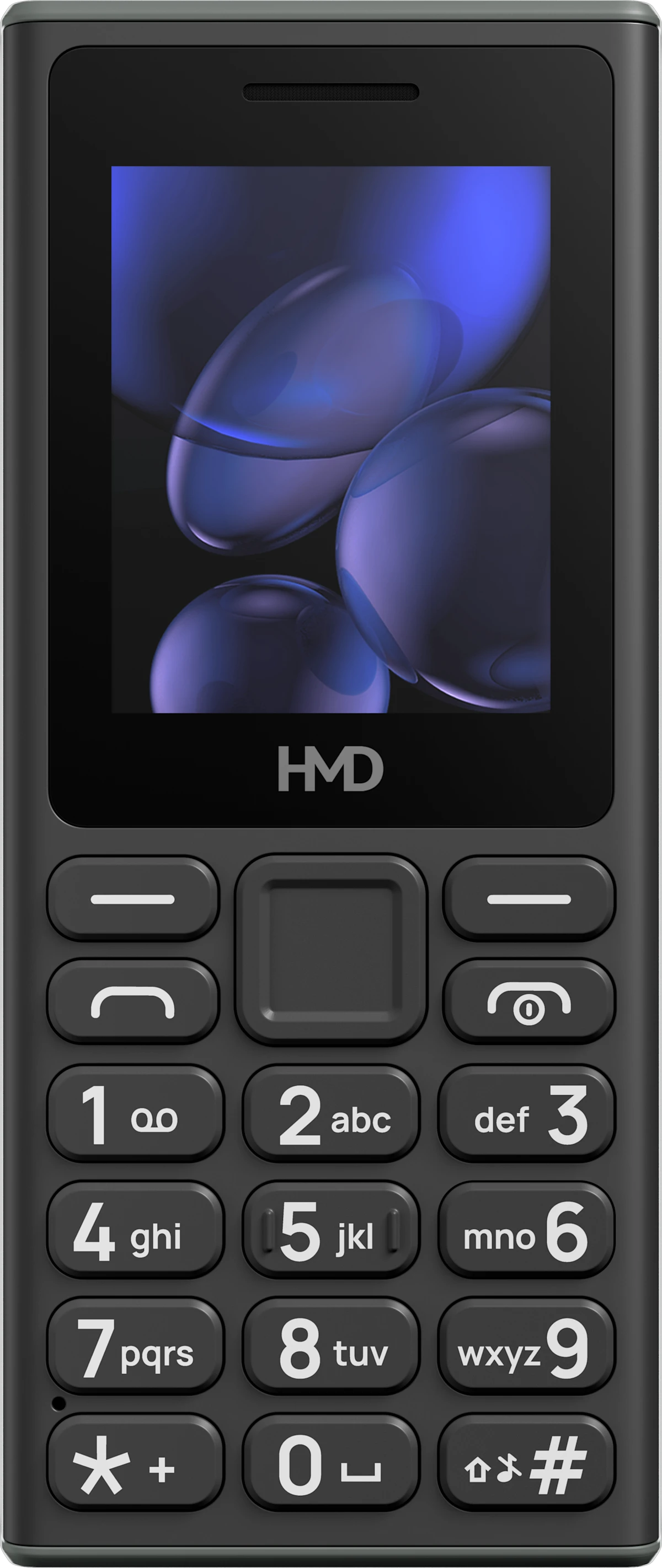 HMD 105 in black, front