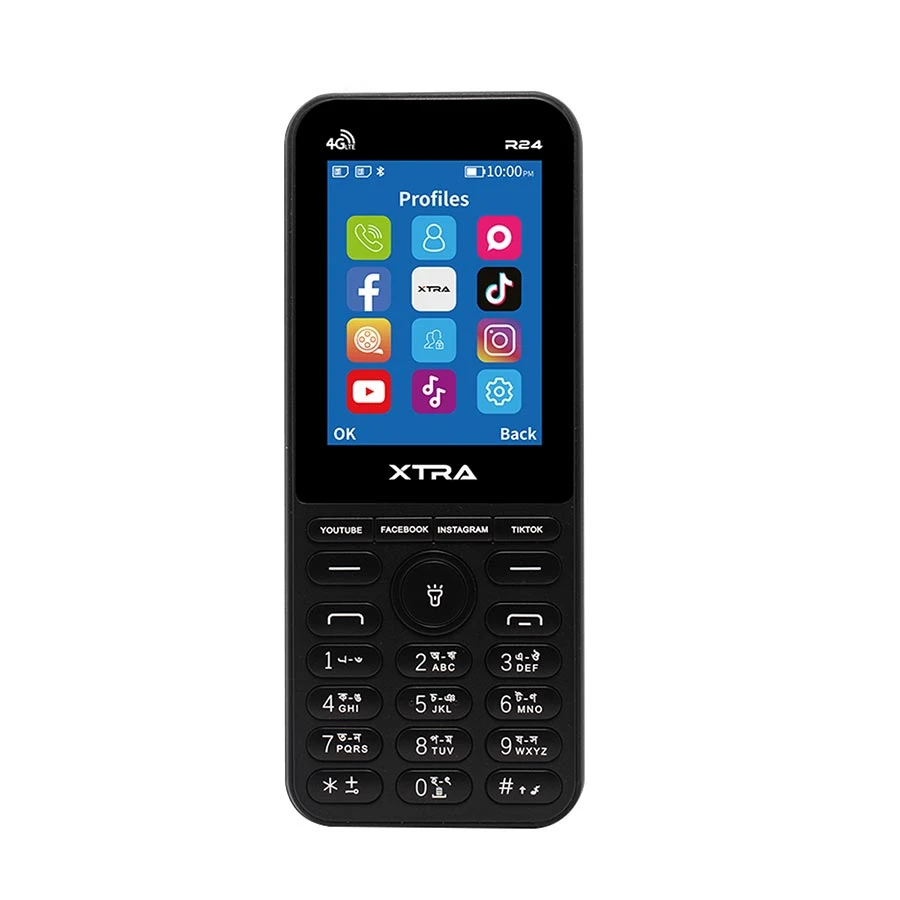 XTRA R24 in black, front