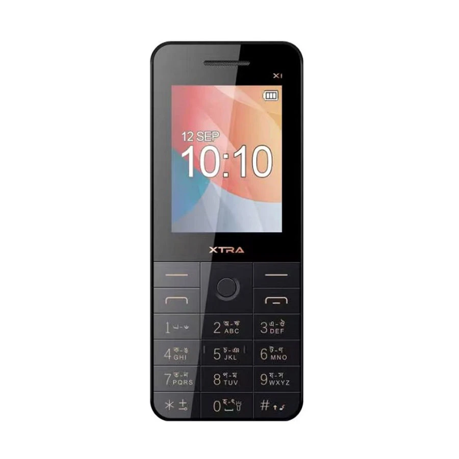 XTRA X1 in black, front