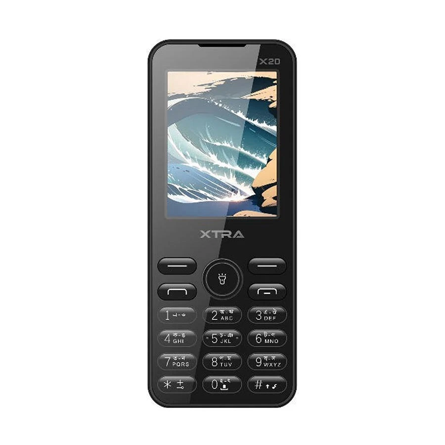 XTRA X20 in black, front